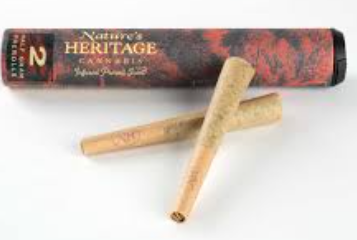 Nature's Bubble Hash Infused Pre-Roll — 2 for $22.50 from $30