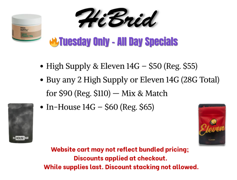 HiBrid Tuesday Flyer