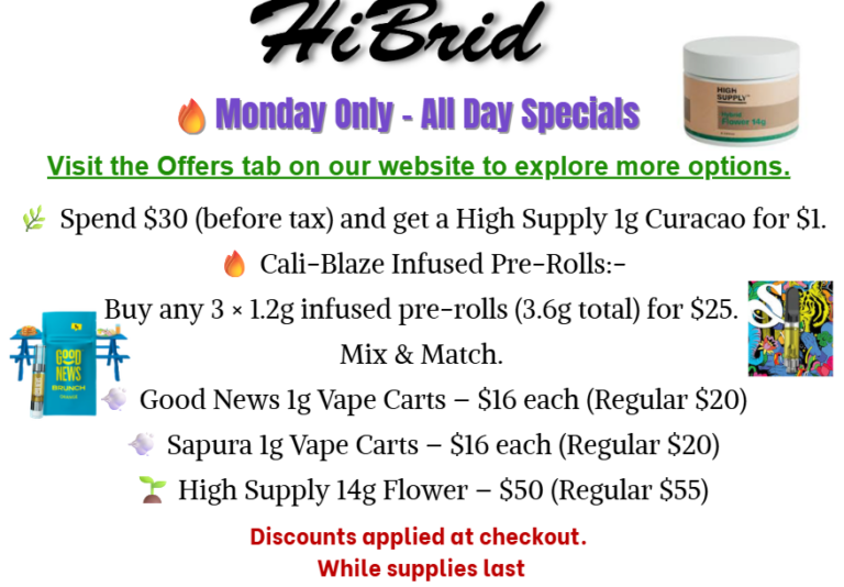 Monday's Updated Flyer